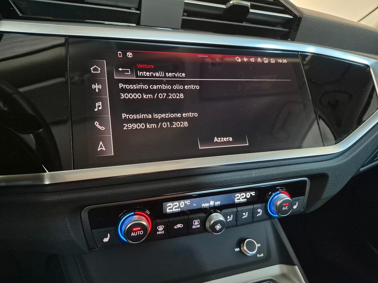 Audi Q3 SPORTBACK 35 TFSI S-TRONIC CARPLAY ACC. AUTO UFFICIALE AUDI 1 PROPRIETARIO