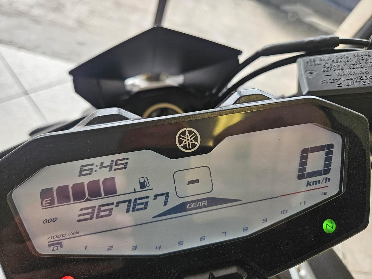 Yamaha MT-07 2016