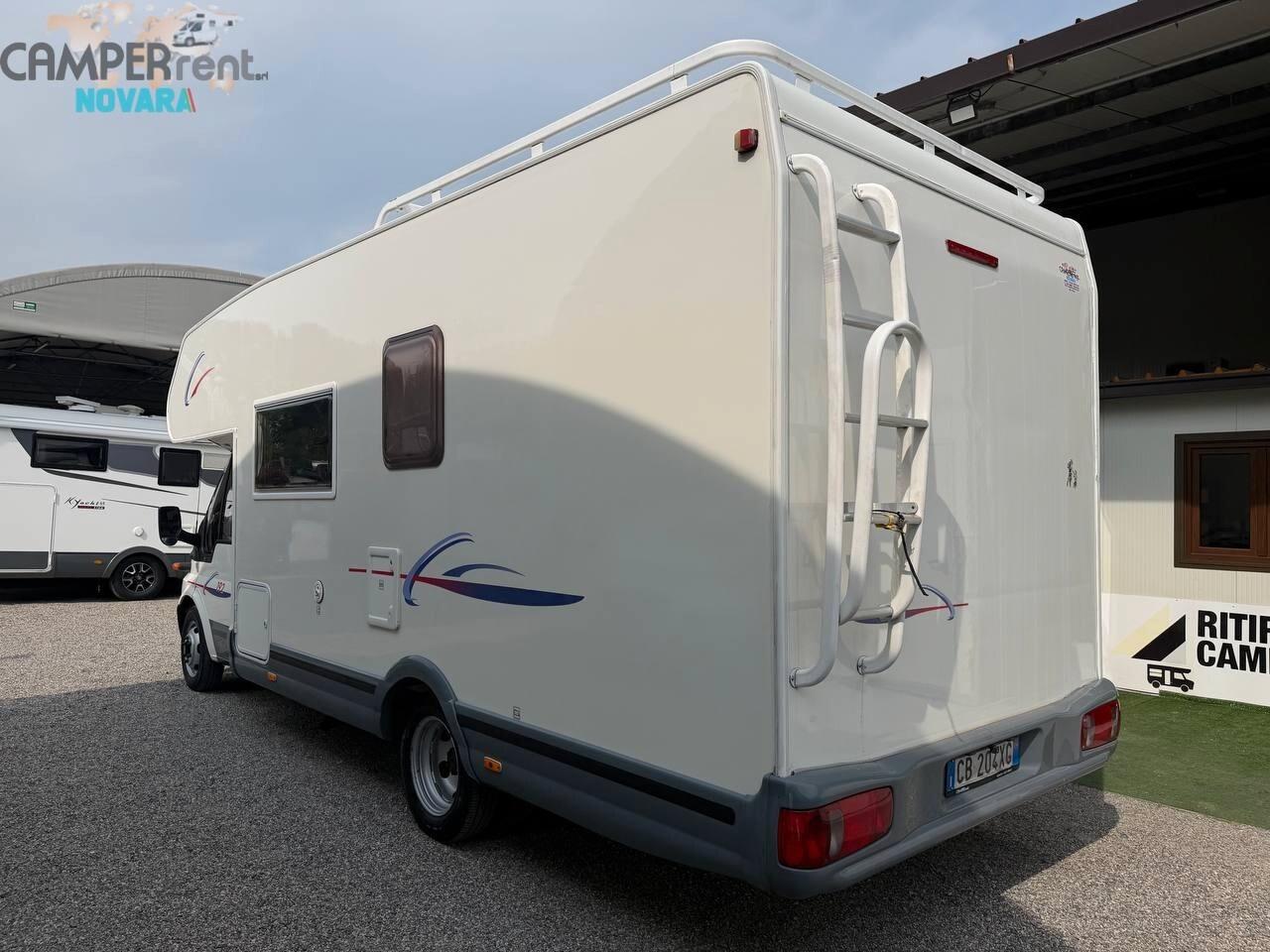 Challenger GENESIS 192 - LETTO MATRIMONIALE IN CODA E GARAGE