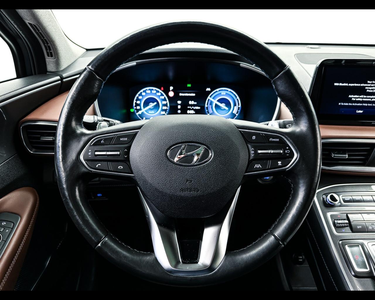 HYUNDAI Santa Fe 4ªs 18-24 - Santa Fe 1.6 T-GDI HEV 4WD AT 7 posti 2