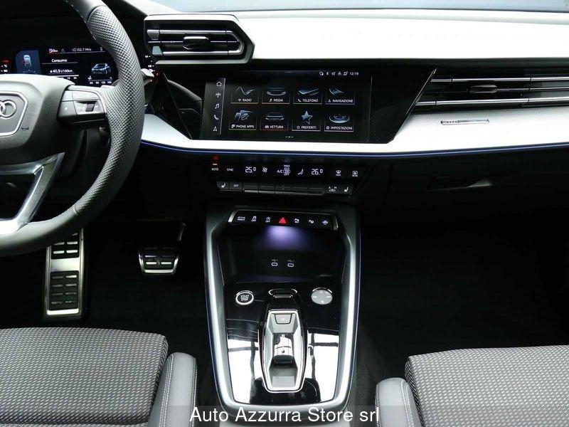 Audi A3 SPB 35 TFSI S line edition 150CV S-tronic *TETTO, 18", MATRIX, PROMO AZZURRA*