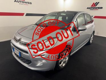 Citroen C3 Exclusive *TETTO PANORAMICO- SENSORI DI PARCHEGGIO* NEOPATENTATI