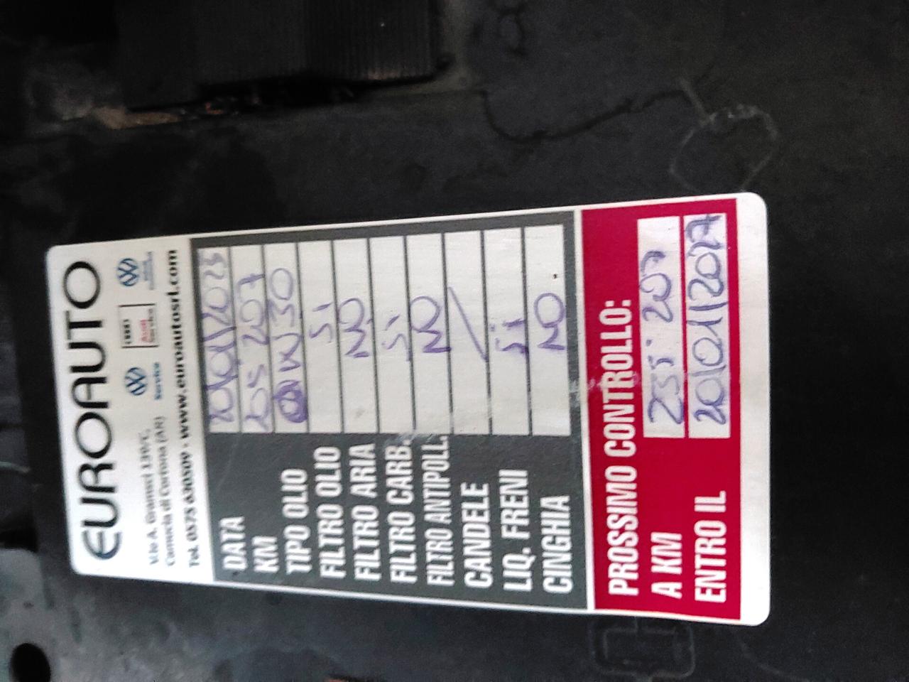 VOLKSWAGEN GOLF 2.0 TDI 5P 110CV 03/2009