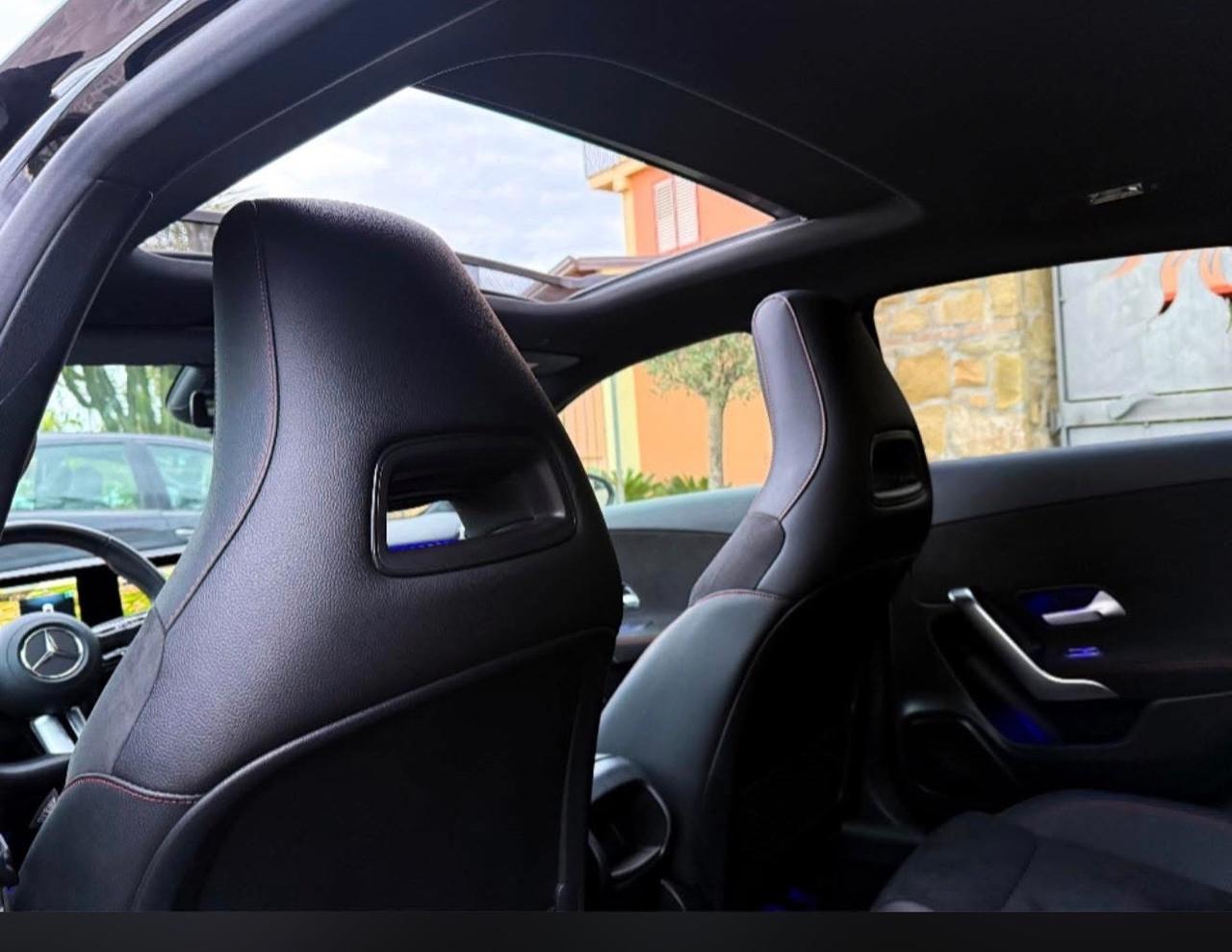 Mercedes-benz A 180 d Automatic AMG Led Tetto Apribile Pelle Navy Camera 360*Bi Xenon