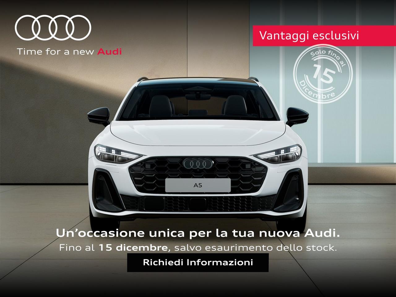 Audi A5 avant 2.0 e-hybrid s line edition quattro 299cv s-tronic