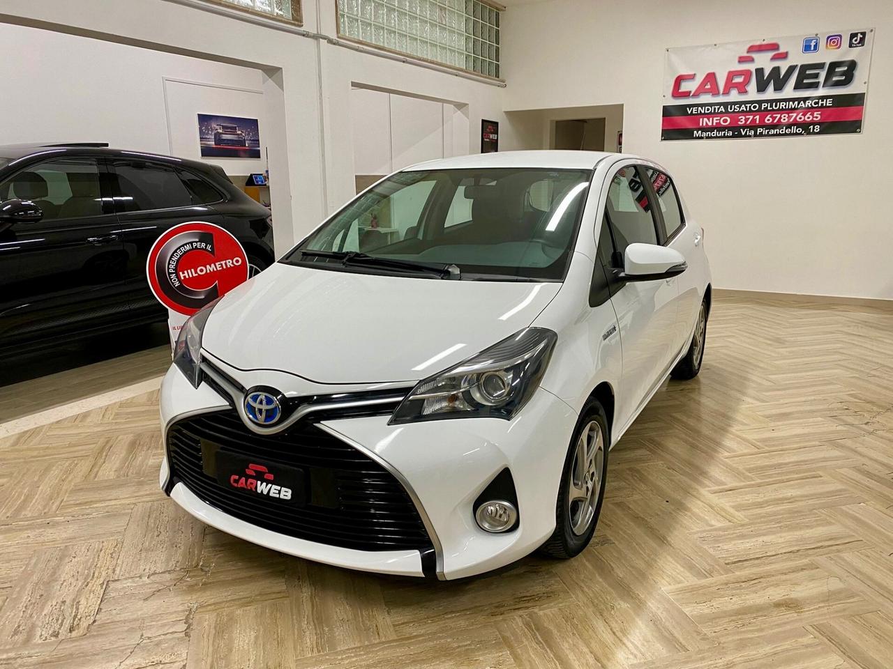 TOYOTA YARIS 1.5 Hybrid 5 porte Style CAM 2016