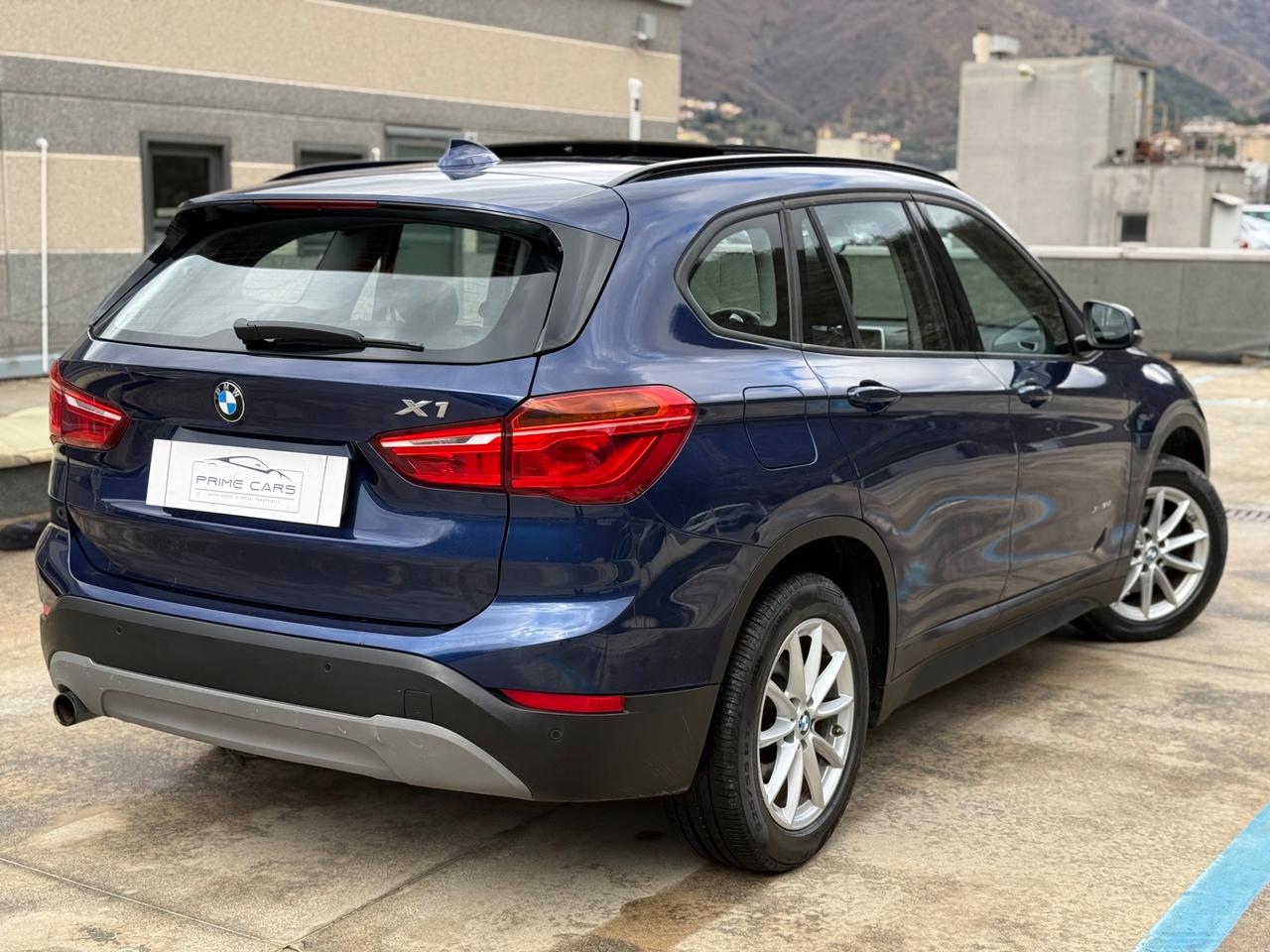 BMW X1 18d F48 XDRIVE AUTOMATICA - TETTO APRIBILE - PELLE - NAVIGATORE