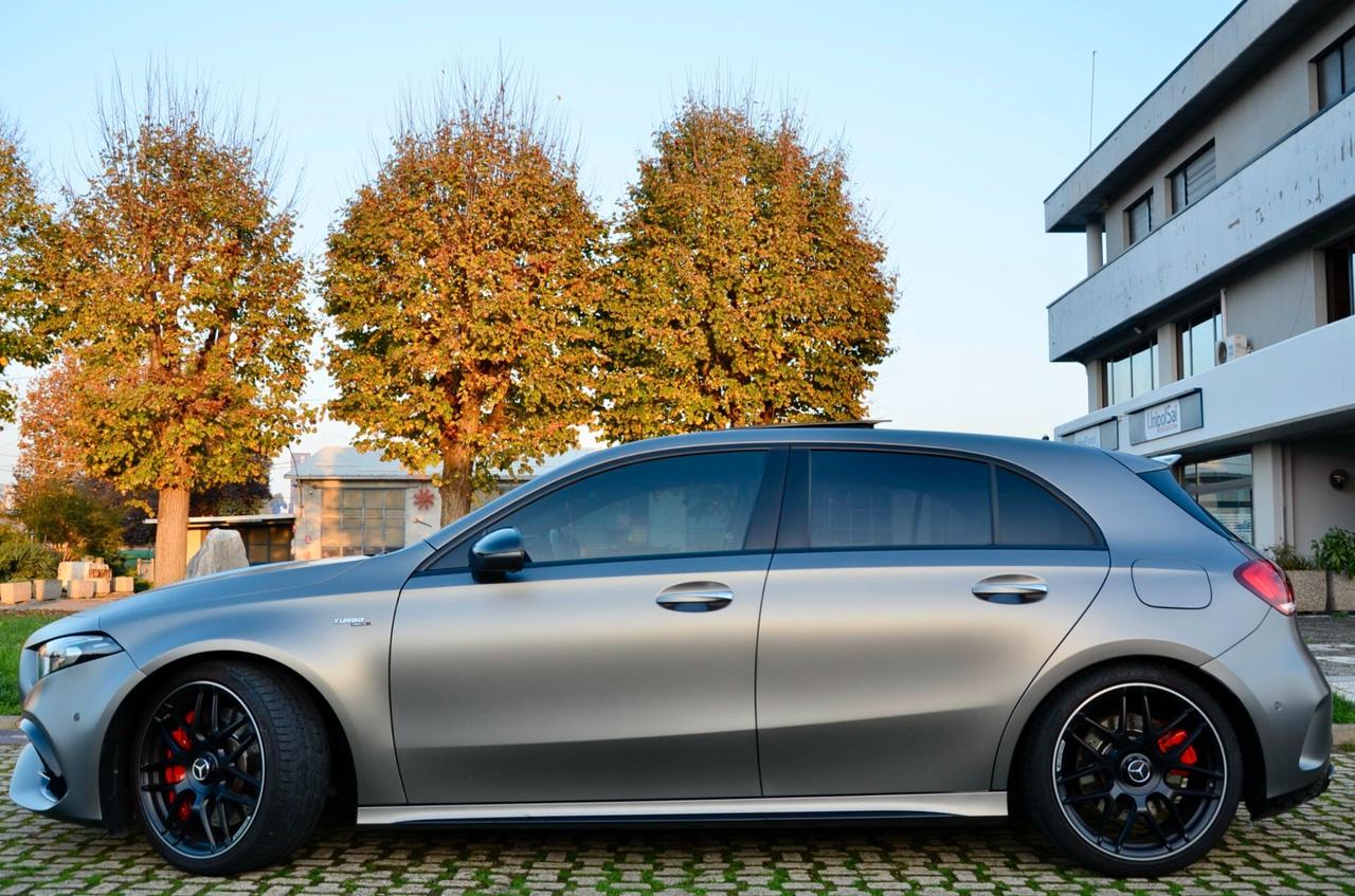 Mercedes-benz A 45S AMG 4Matic 421cv, SCARICO, TETTO, SERVICE UFF MERCEDES, UFF ITALIANA, EURO 6D, PERMUTE