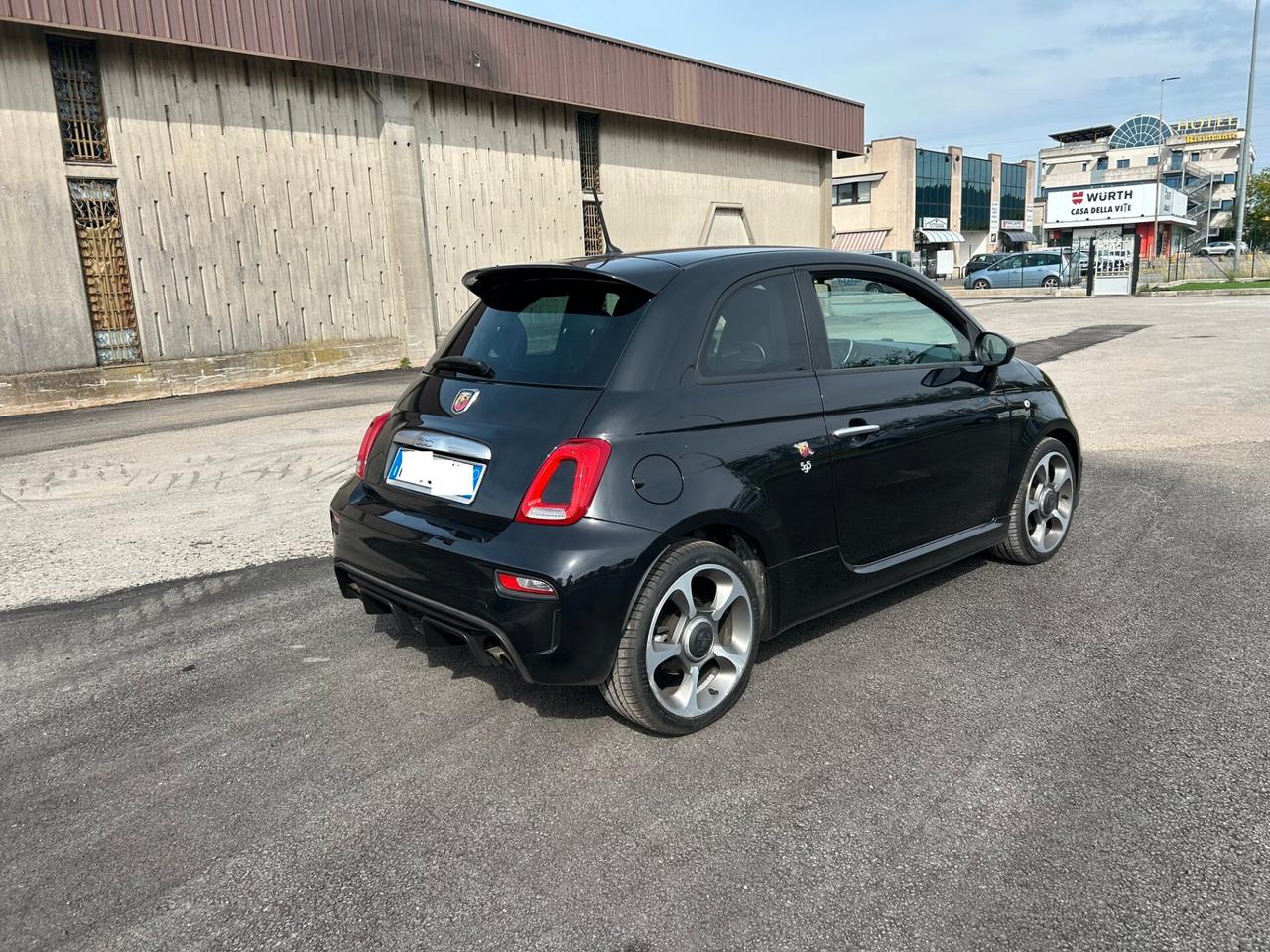 Abarth 595 1.4 Turbo pelle nera tutta tagliandata Cambio manuale!! Unico Proprietario!!
