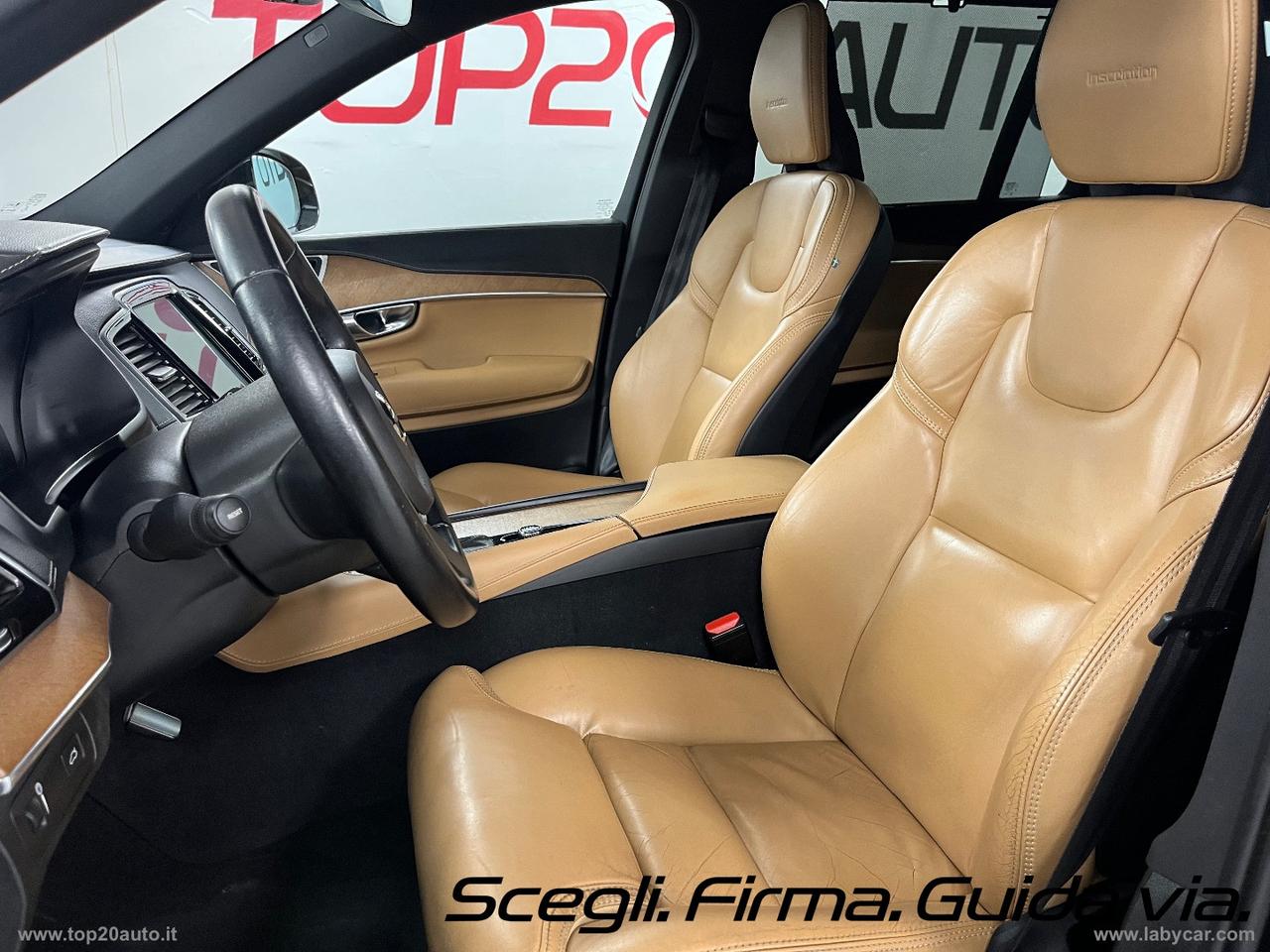 VOLVO XC90 D5 AWD Geartronic Inscription|TOTAL BLACK|PELLE TOTALE