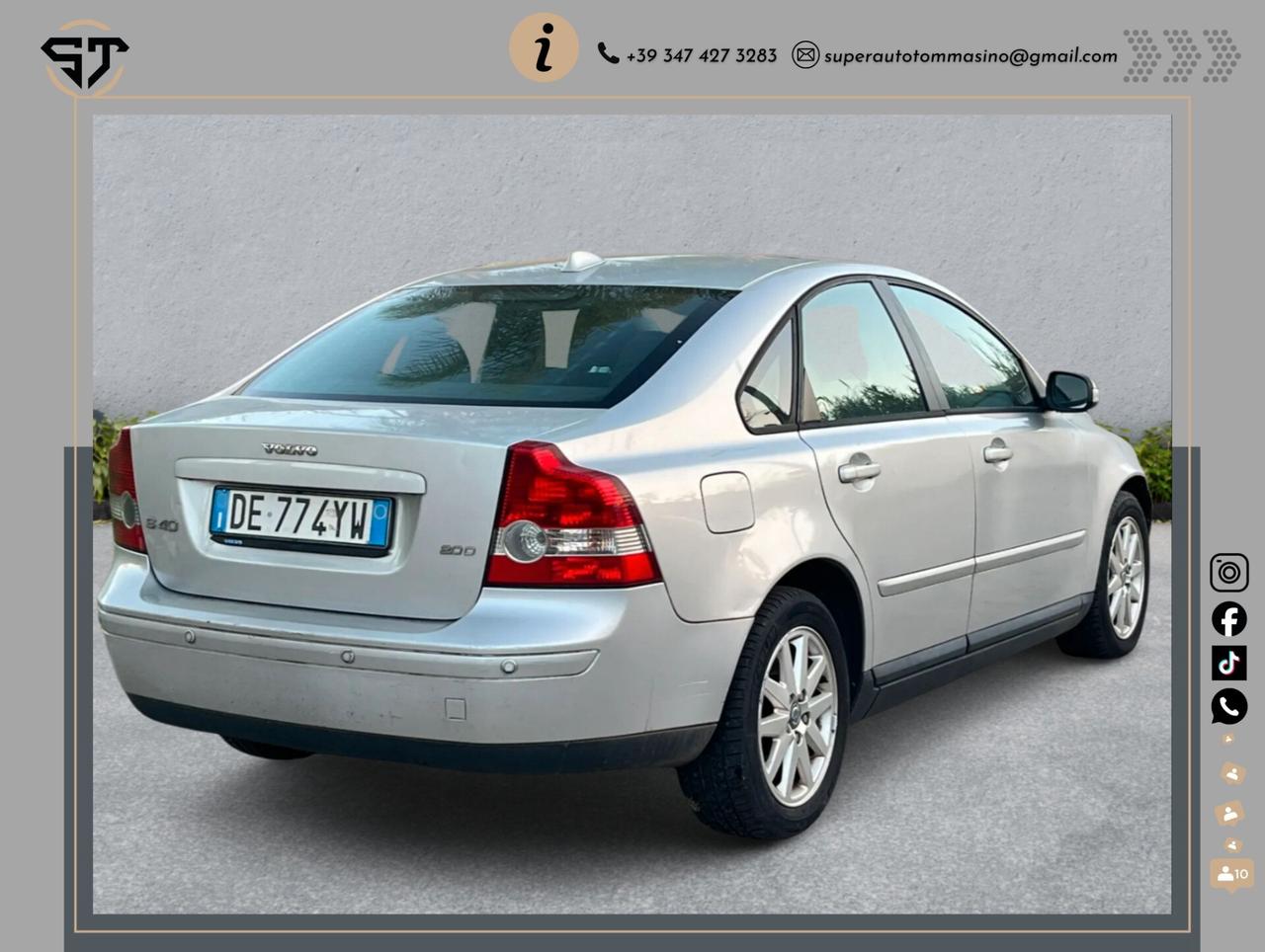 Volvo S40 2.0 D cat Summum