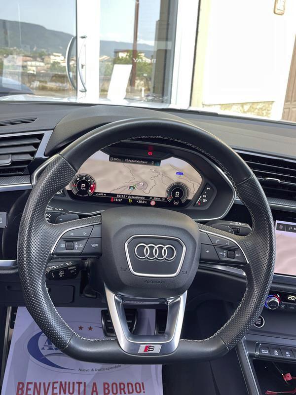 Audi Q3 SPB 35 TDI S tronic S line edition Interno/Esterno-Navigazione MMI plus-Fari Full Led matrix-Retrocamera-Cerchi lega Audi Sport 20"-Pack Black edition