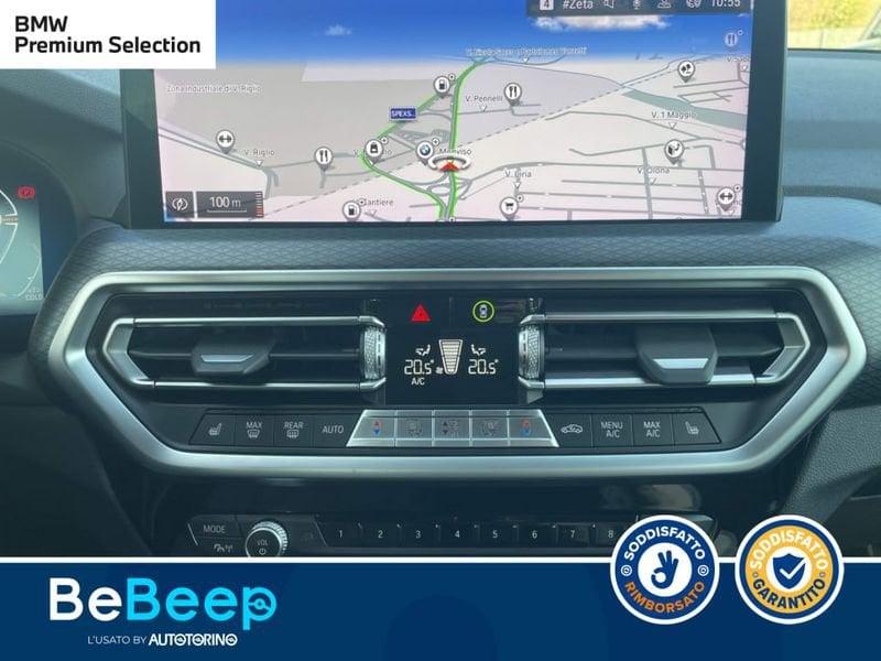 BMW X3 XDRIVE20D MHEV 48V MSPORT AUTO