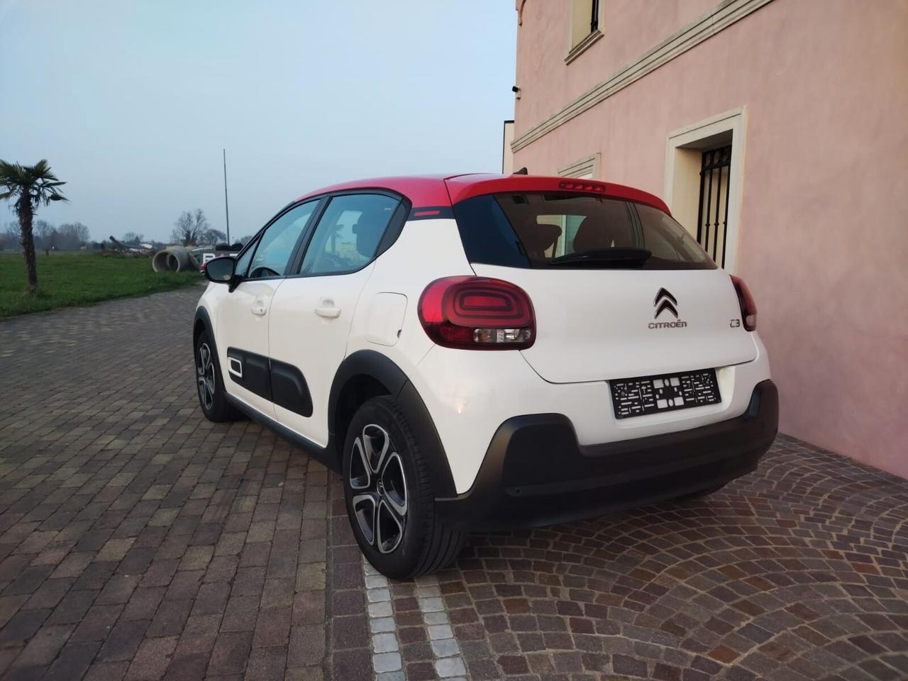 Citroen C3 Shine tetto rosso