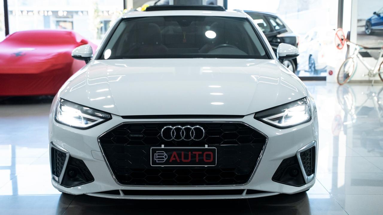 Audi A4 AVANT 40 2.0 TDI S LINE EDITION QUATTRO TRONIC MHEV TETTO VIRTUAL CKT FULL OPTIONAL
