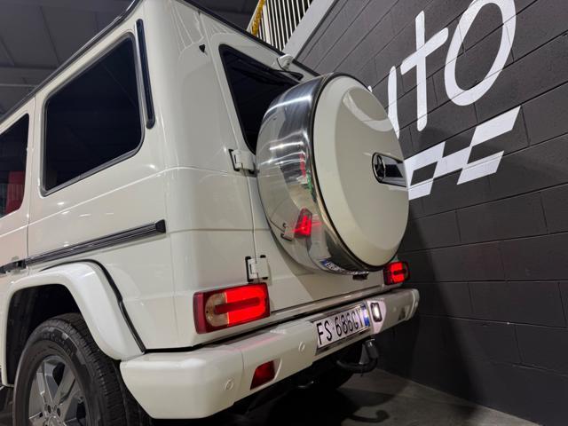 MERCEDES-BENZ G 350 G350 WHITE ADBLUE TETTO GANCIO RAFF RISC SEDILI