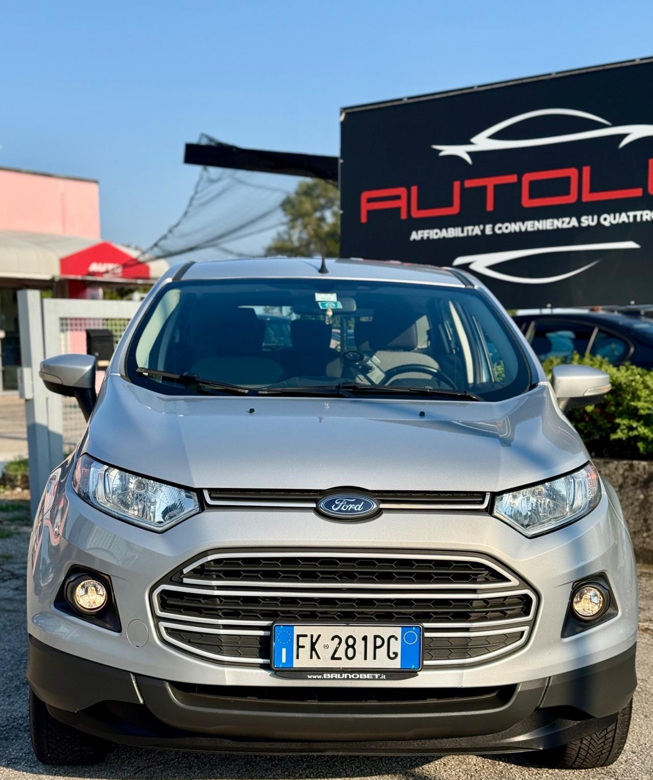 Ford EcoSport 1.5 110 CV GPL 2017 OK NEOPATENTATI