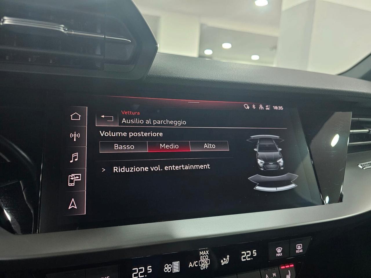 NUOVA AUDI A3 SPORTBACK S-LINE 35 TDI 150CV S-TRONIC IDENTITY BLACK