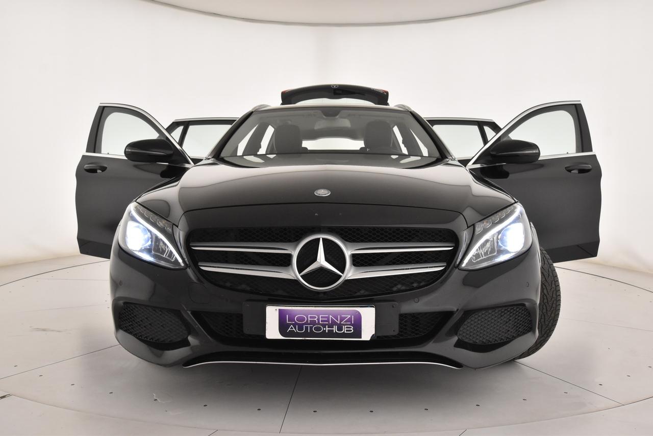 Mercedes-Benz C SW 200 d (bt) Sport auto PER COMMERCIANTI+LED+BLUETOOTH