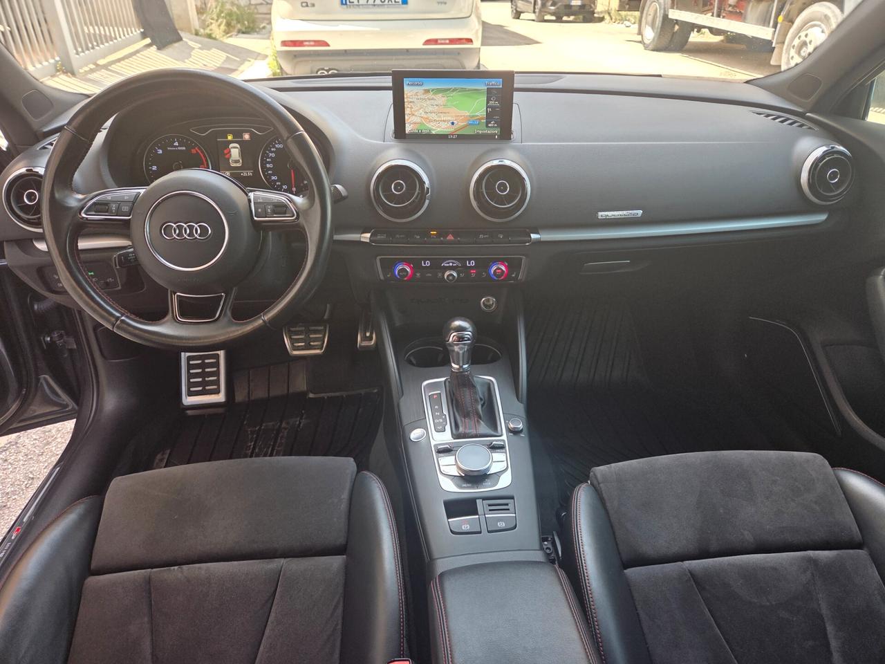 AUDI A3 S3 S-LINE 2.0 TDI 184 CV DA VETRINA KM CERTIFICATI