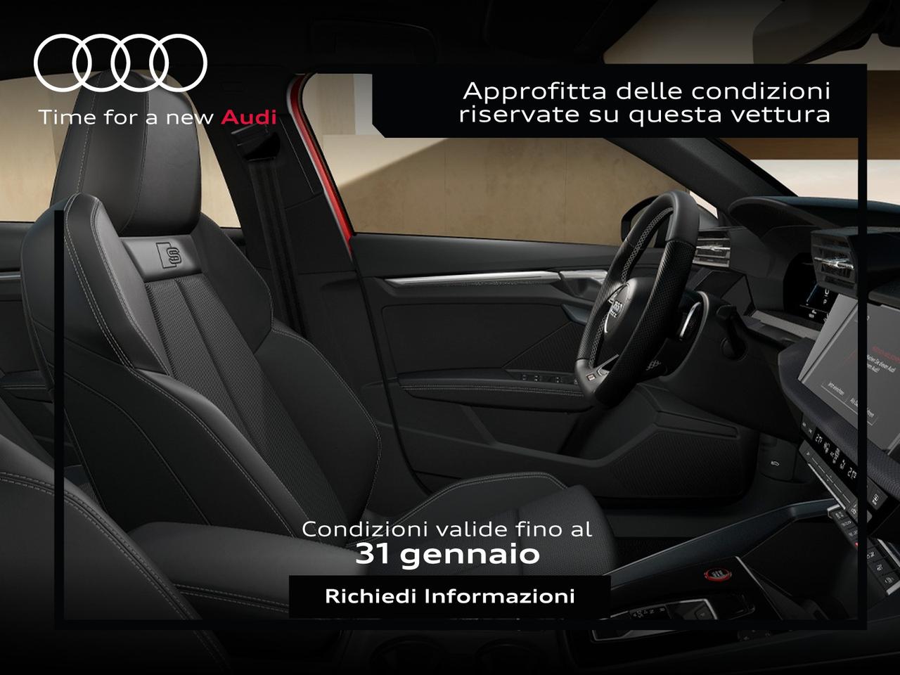 Audi S3 sedan 2.0 tfsi quattro s-tronic