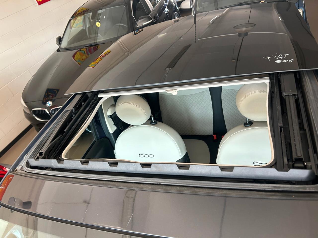 Fiat 500 1.2 lounge ok neopatentati sedili in pelle tettuccio apribile in vetro