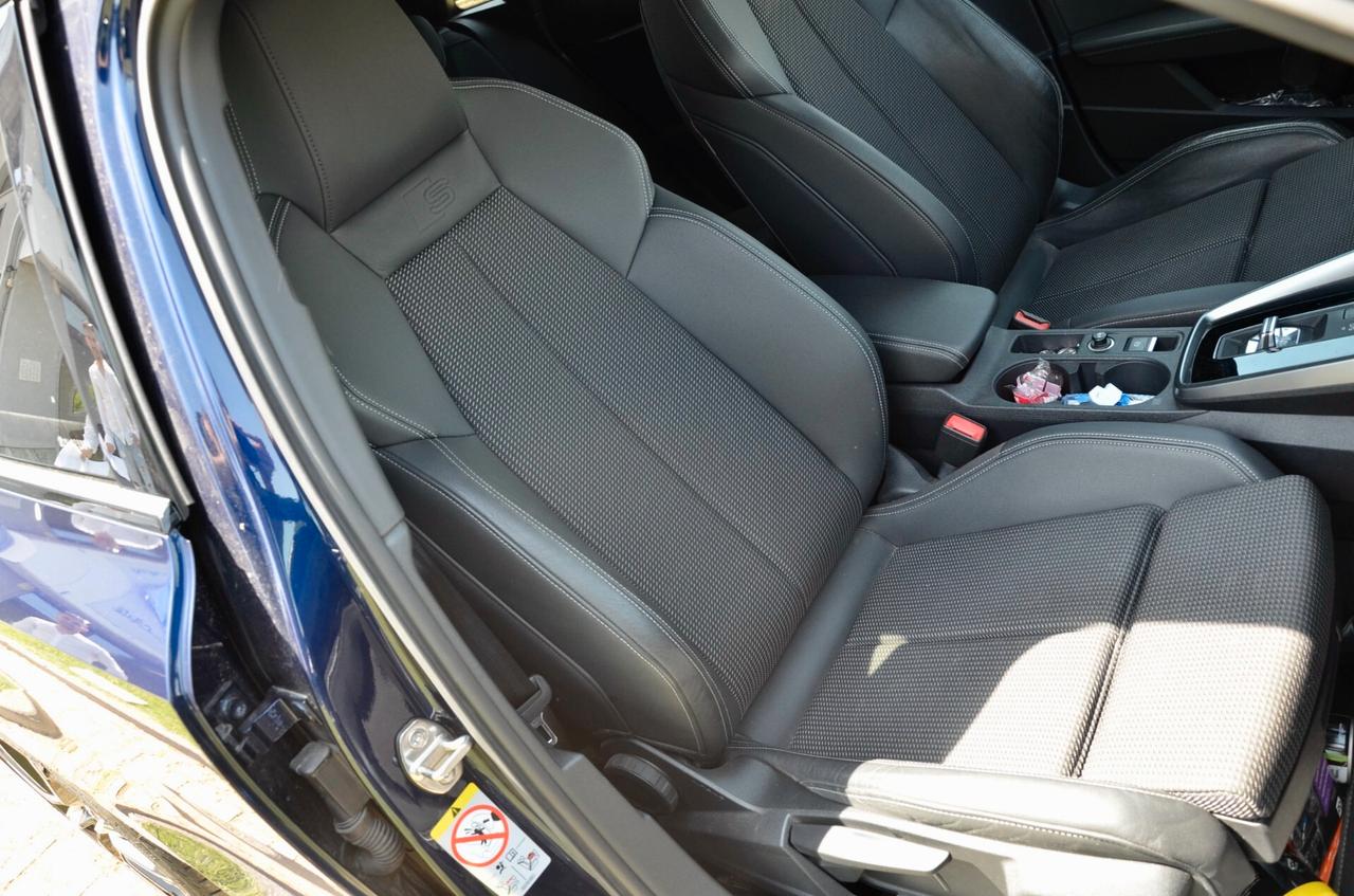 AUDI A3 SPORTBACK 2.0 TDI S-LINE INT+EXT 116cv S-TRONIC, UFF ITALIANA, EURO 6D, MATRIX, RETROCAMERA, PERMUTE