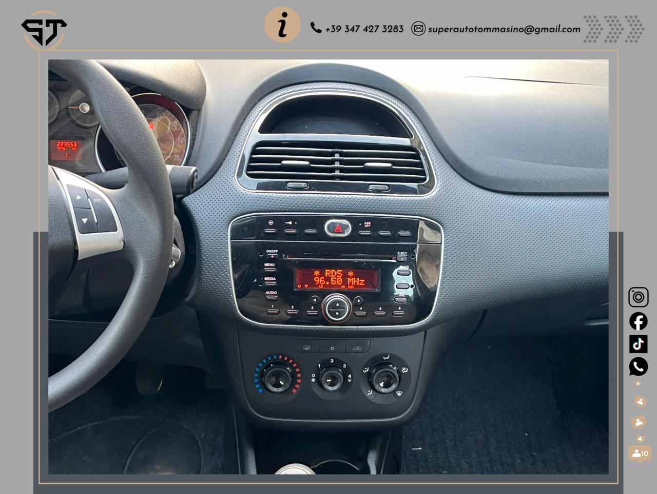 Fiat Punto Evo 1.3 Mjt 75 CV 5 porte EURO 4 come nuova