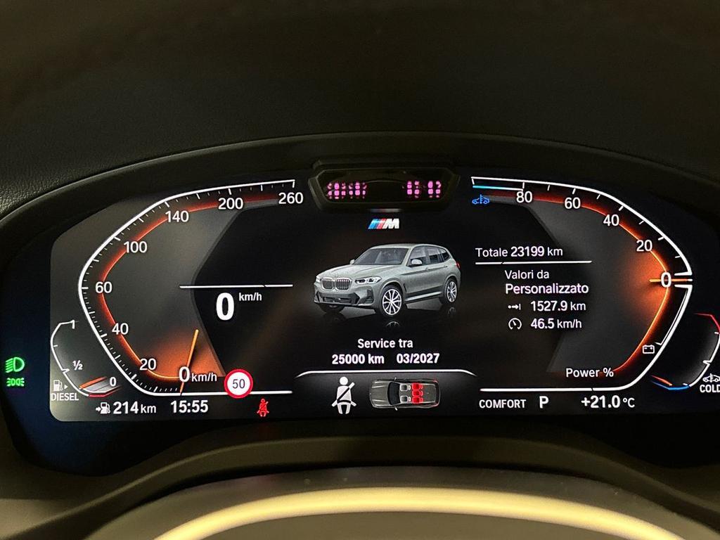 BMW X3 20 d Mild Hybrid 48V Msport xDrive Steptronic