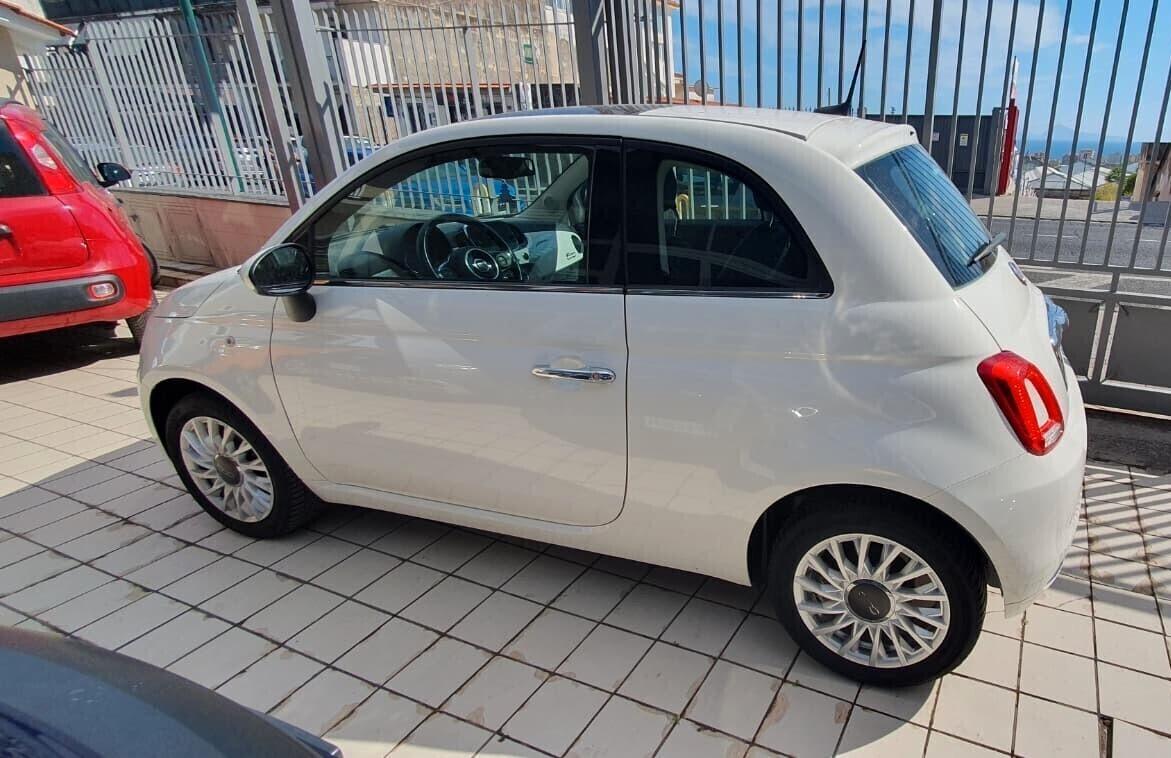 Fiat 500 1.2 Lounge White Pearl