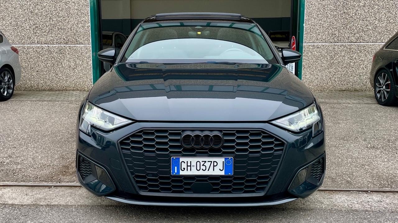 AUDI A3 35 2.0 ADVANCED TDI S-TRONIC 150CV - FULL LED, TETTO, LED