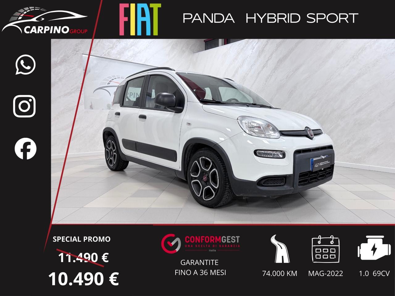 Fiat Panda 1.0 FireFly S&S Hybrid Sport