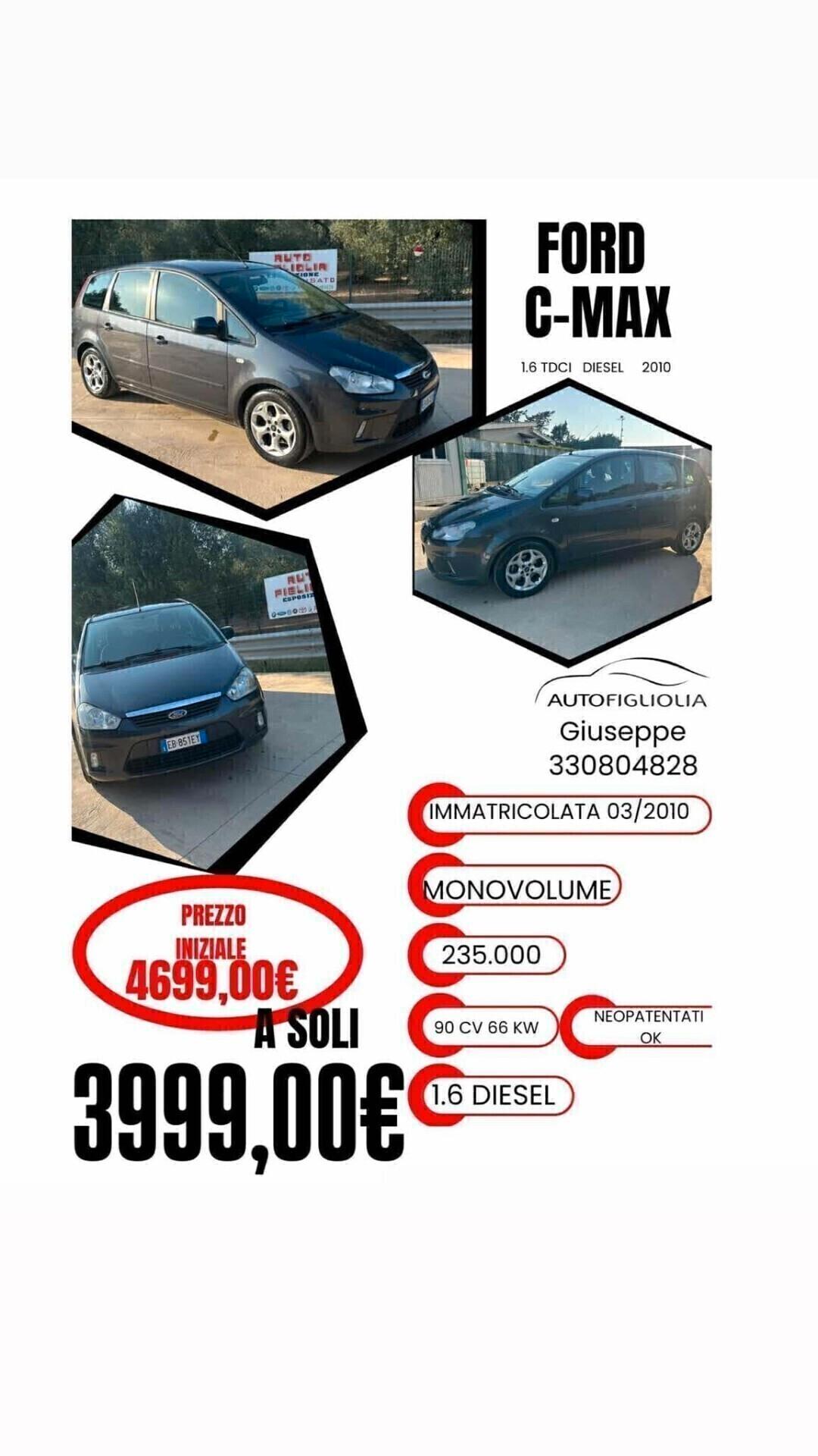 Ford C-Max 1.6 TDCi 90 CV Titanium DPF