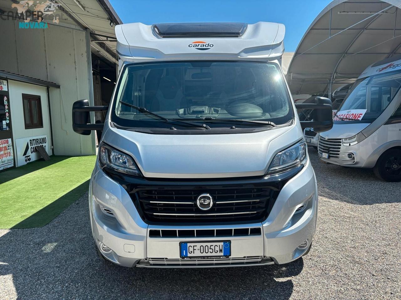 CARADO T447 EDITION 5 BY HYMER - SEMINTEGRALE CON LETTI GEMELLI IN CODA ED AMPIO GARAGE