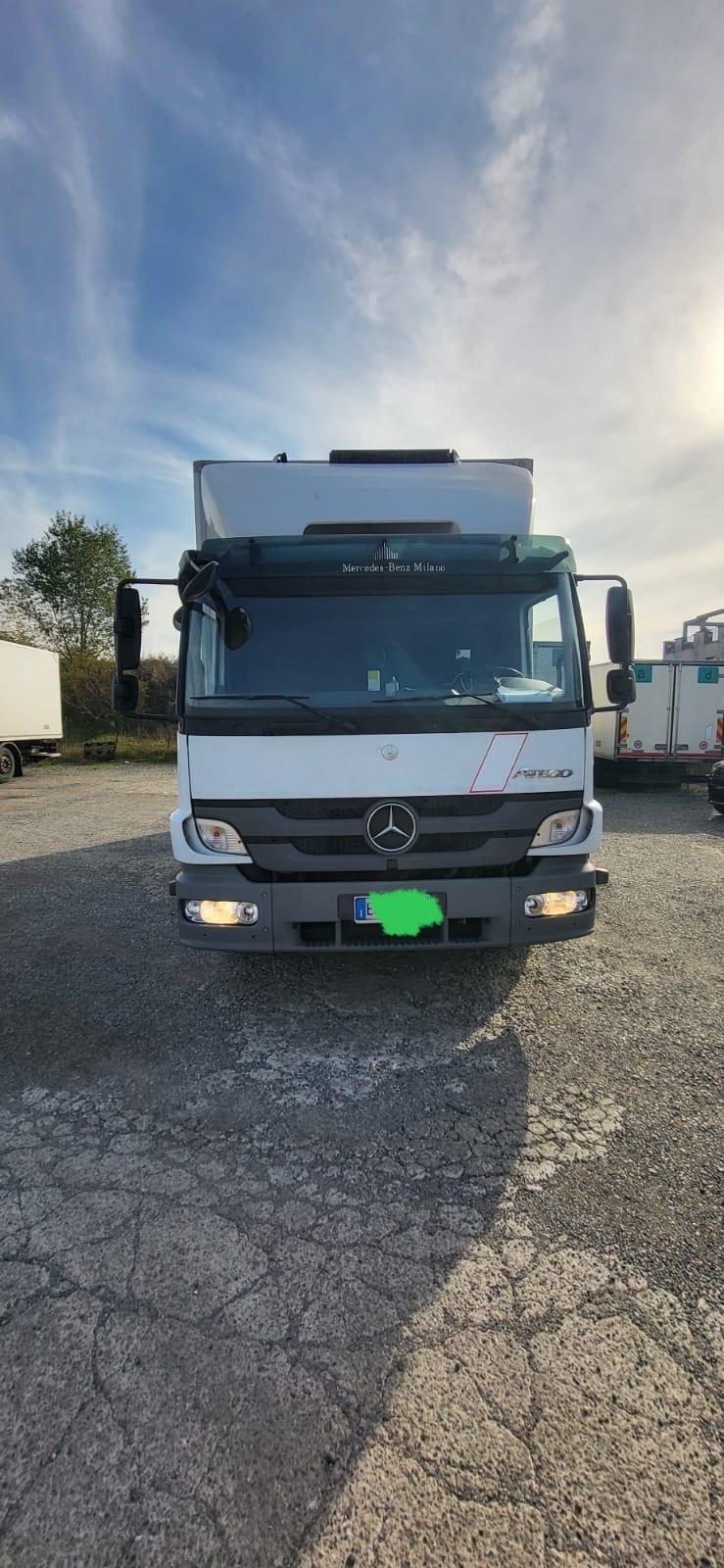 Mercedes Atego 1222 Manuale Con Gruppo Frigo e Sponda