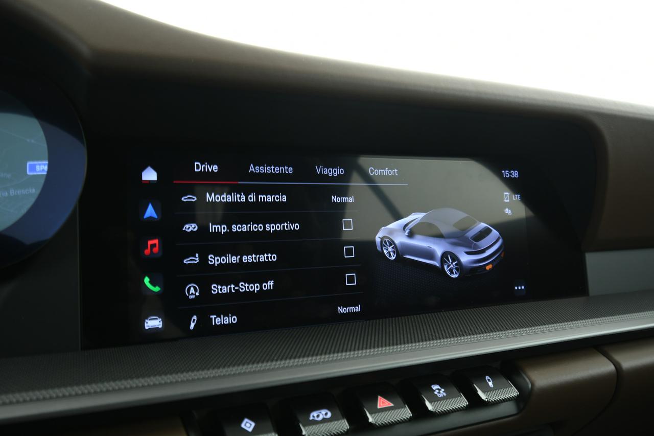 PORSCHE 992 Cabrio 3.0 Carrera 4S auto ACC+MATRIX+C21" UFFICIALE ITALIA