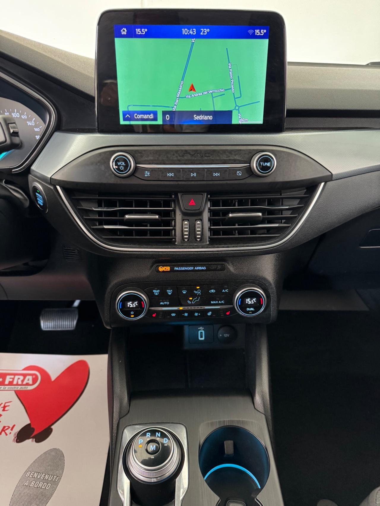 Ford Focus 1.5 EcoBlue 120 CV automatico 5p. Active Co-Pilot