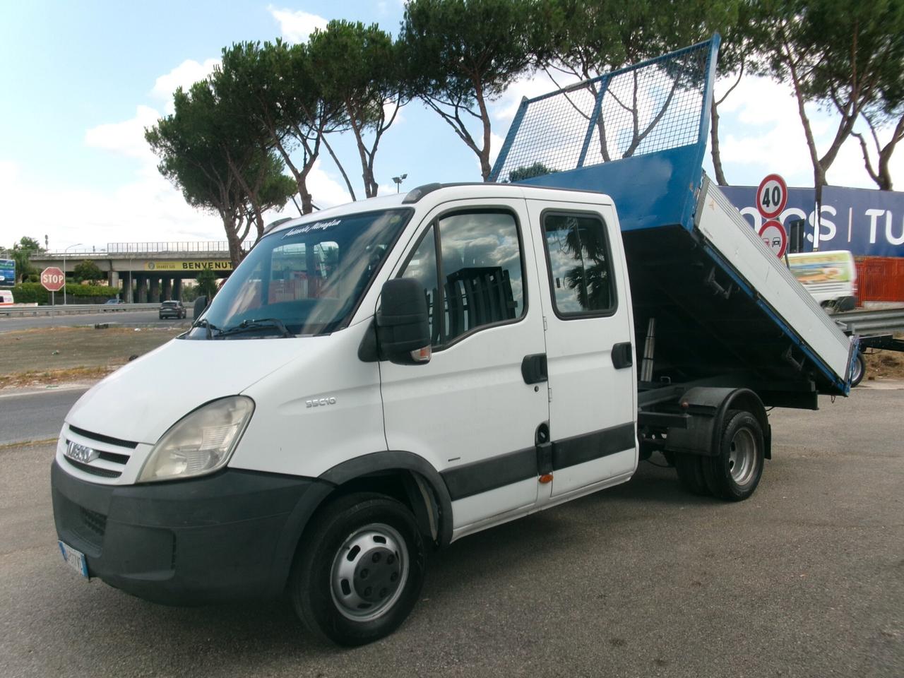 Iveco Daily 35C10 2.3 100CV DOPPIA CABINA 7P RIBALTABILE TRILATERALE
