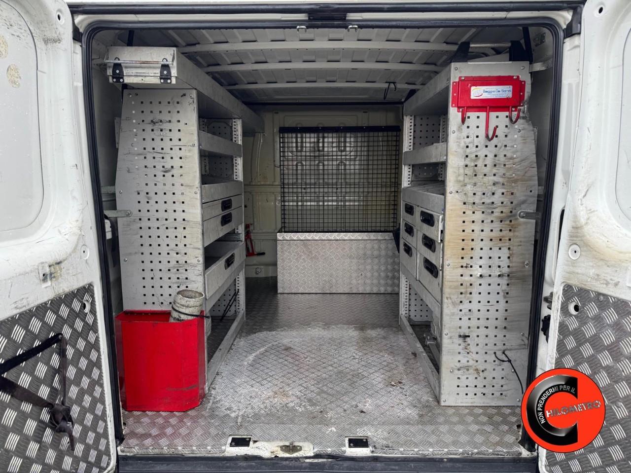 Fiat Ducato 33 2.3 MJT 130 CV ALLESTITO EX ENEL (PC-TN L1H1)SENSORI-POCHISSIMI KM!-PORTAPACCHI-