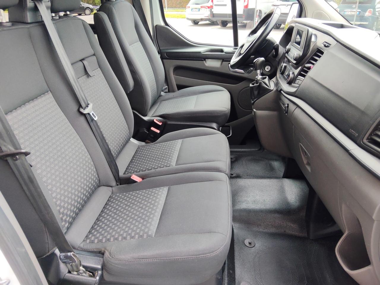 Ford Transit Custom 9 posti 2.0TDCi 130cv passo lungo Hybrid 12/2019