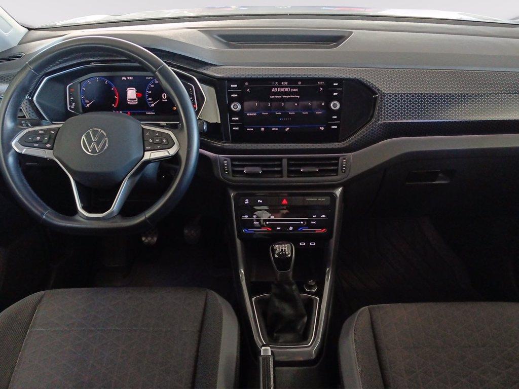 VOLKSWAGEN T-cross 1.0 tsi advanced 110cv del 2022