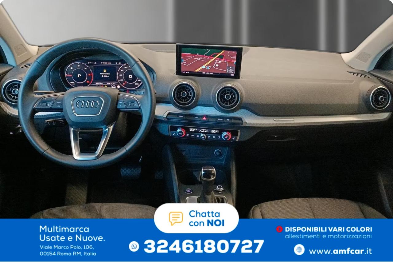 Audi Q2 30 TDI S-Line S tronic Cerchi 18 Fari Led