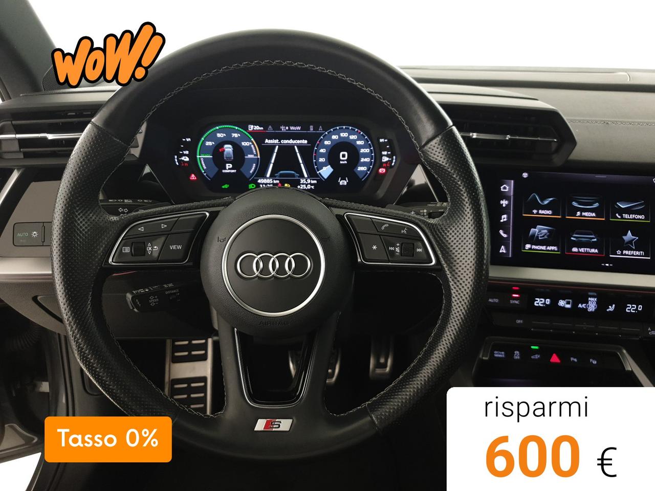 Sportback 45TFSIe 245CV S tronic S line Edition