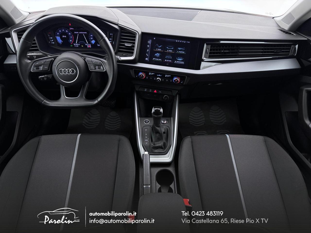Audi A1 Sportback 25 1.0 tfsi Admired Advanced s-tronic