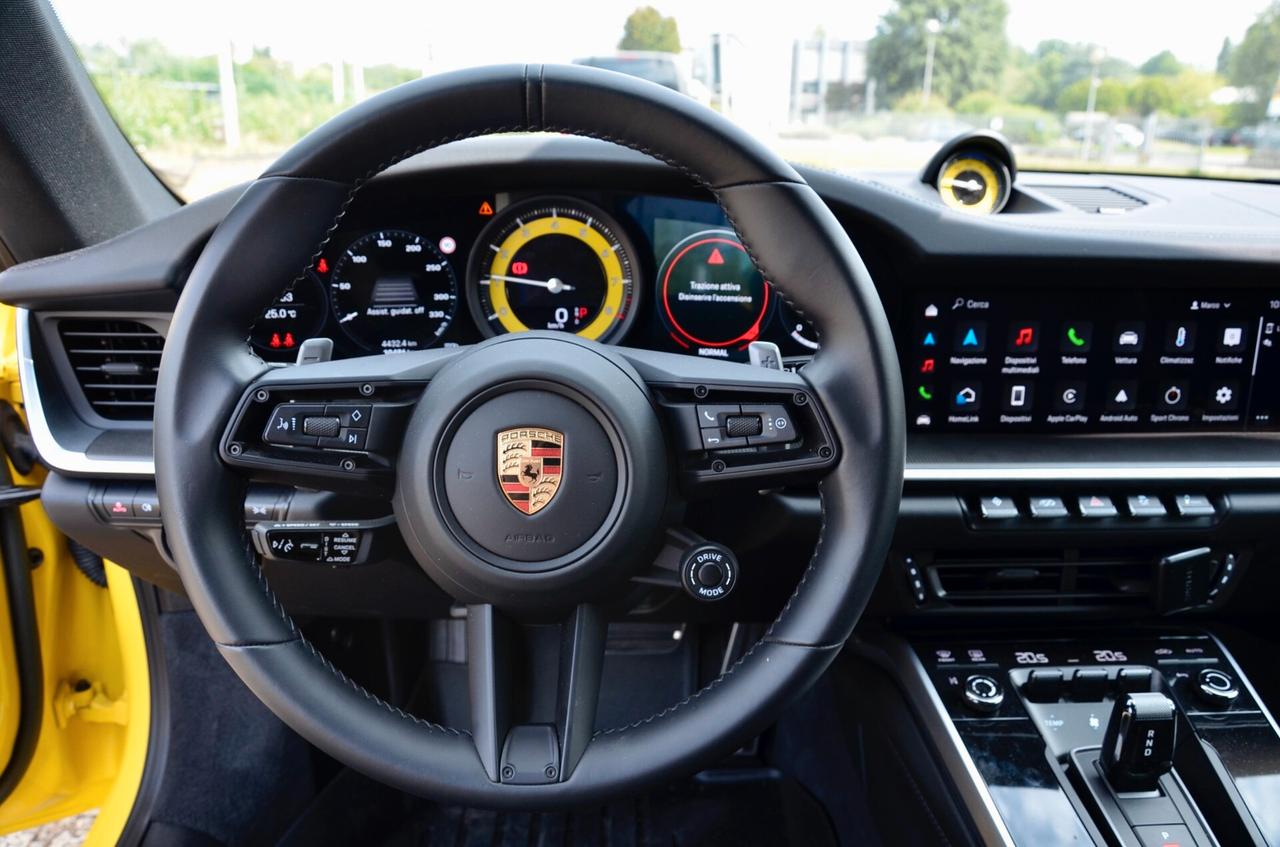PORSCHE 992 911 COUPE 3.0 CARRERA S 450cv PDK, APPROVED 7/26, SERVICE PORSCHE, TETTO, ASSE POST STERZANTE, MATRIX, HI-FI BOSE, SCARICO, PERMUTE