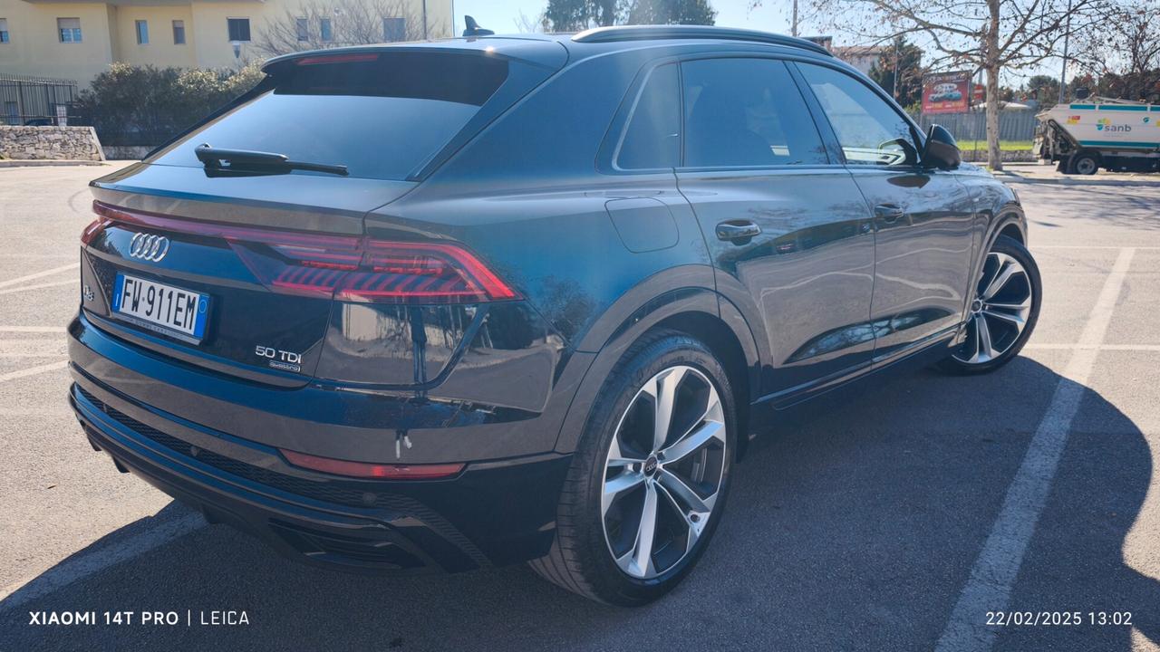 Audi Q8 50Tdi 286Cv Quattro S-line Tetto Matrix Full 2019