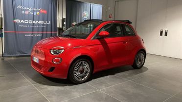 FIAT 500 Red Cabrio 23,65 kWh