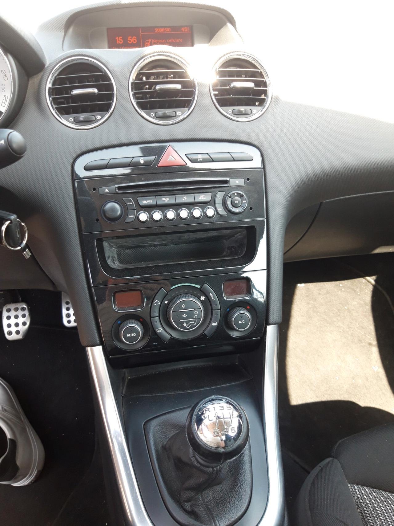 Peugeot 308 1.6 8V e-HDi 115cv cabrio km 63mila