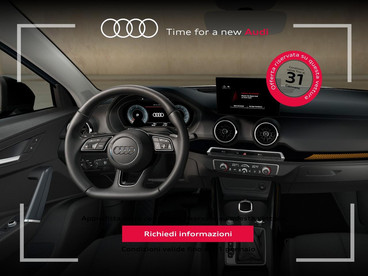 Audi Q2 35 2.0 tdi identity black s-tronic