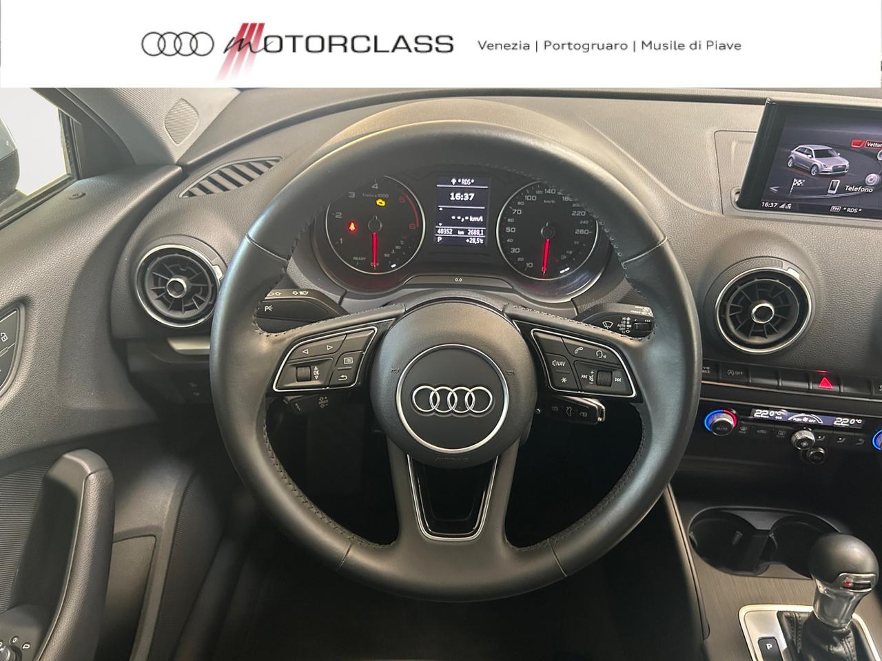 Audi A3 sportback 30 1.6 tdi 116cv business s tronic